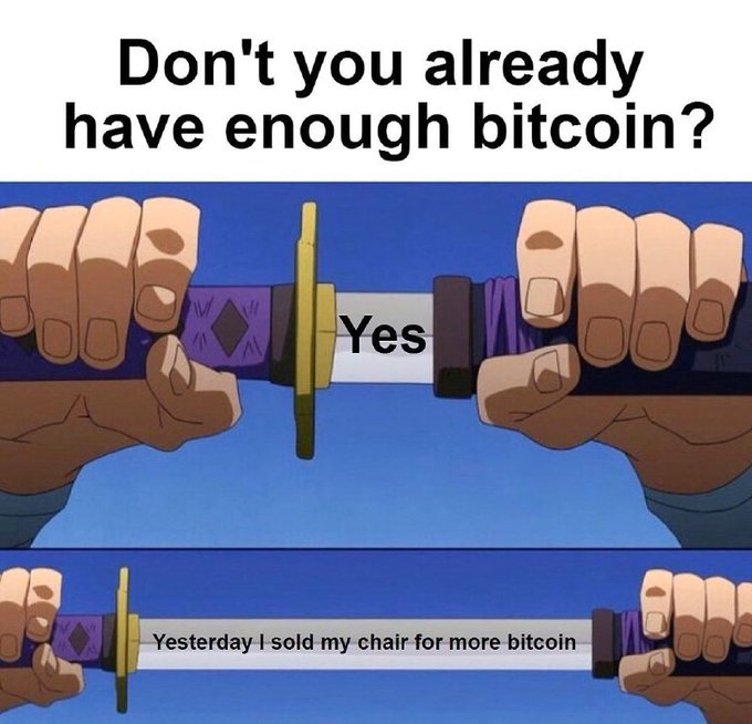 Don’t You Already Have Enough Bitcoin?