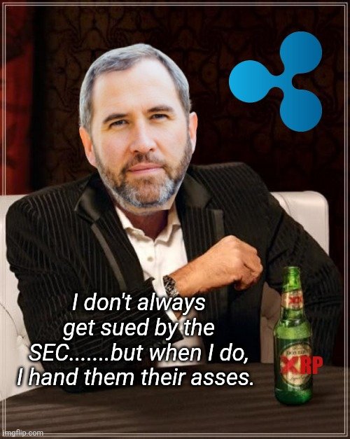 XRP Hands SEC Their Asses